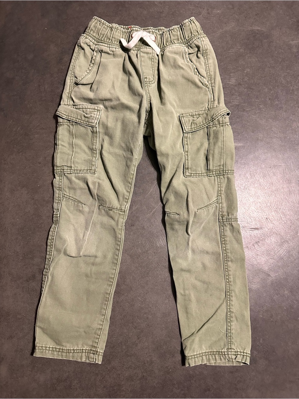 H&M Army Green Cargo Pants kids size 7
